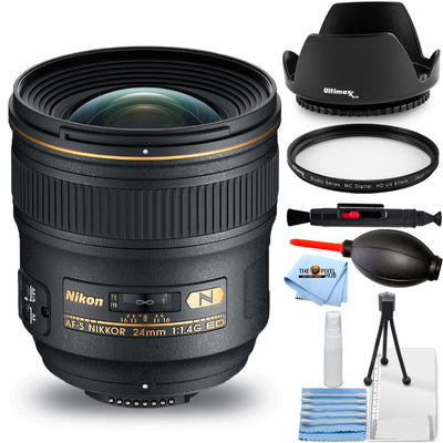 Nikon AF-S NIKKOR 24 mm 1:1,4G ED-Objektiv 2184 – Essential UV-Filterpaket