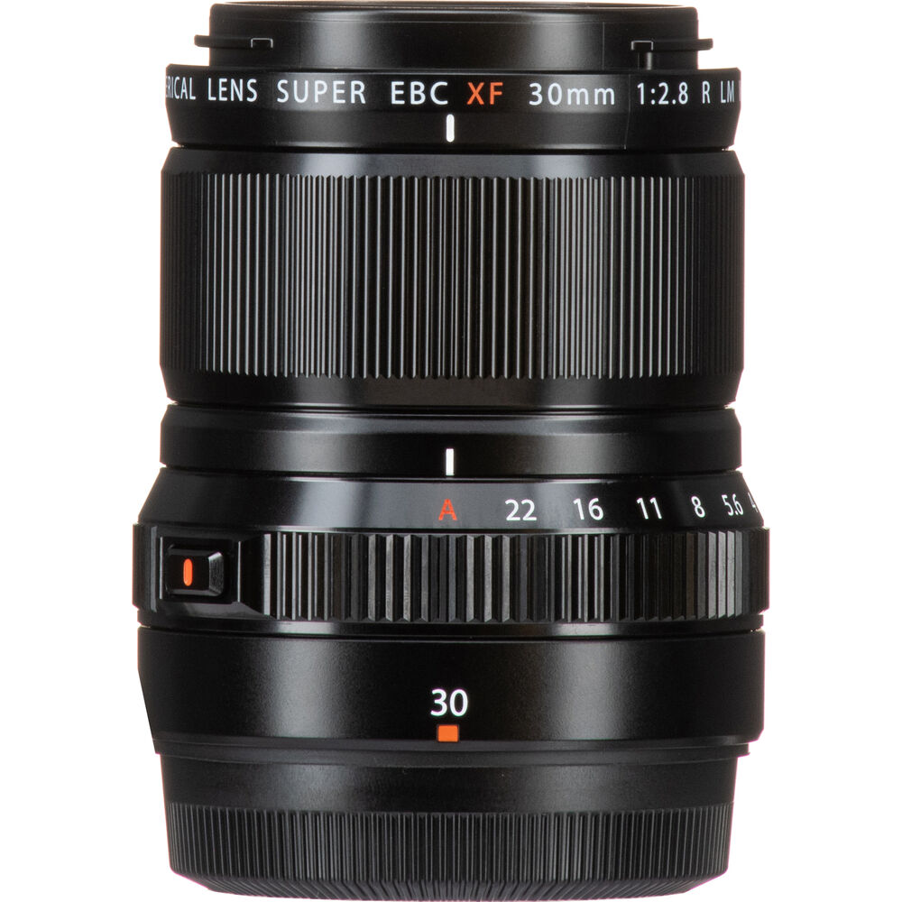 FUJIFILM XF 30mm f/2.8 R LM WR Makroobjektiv 16792576 - 8-teiliges Zubehörpaket