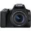 Canon EOS Rebel SL3 DSLR mit 18-55 mm und 55-250 mm Objektiv + 32 GB + großes Gehäuse