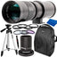 Ultimaxx 420-800 mm f/8 Telezoom-Objektivpaket für Nikon D850 D810 D750 D610