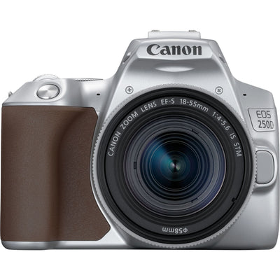 Canon EOS 250D + EF-S 18-55mm f/4-5.6 IS STM Lens (Silver) - 3461C001