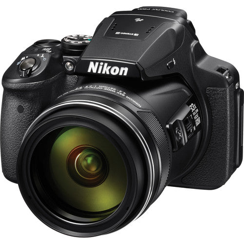 Nikon COOLPIX P900 16MP Digitalkamera mit 83-fach optischem Zoomobjektiv in Schwarz