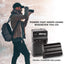 ULTIMAXX Reiseladegerät + Ersatzakku für Nikon ENEL15 - 2400 mah