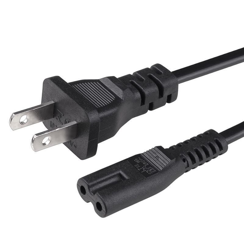 Universelles Netzkabel, kompatibel mit PS4, PS3, PS2, Xbox One S/X (3 Fuß)