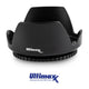58mm Pro Series Hard Dedicated Tulip Lens Hood Ultimaxx