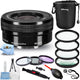 Sony E PZ 16-50mm f/3.5-5.6 OSS Lens + Filter Kit Bundle - New in White Box Sony