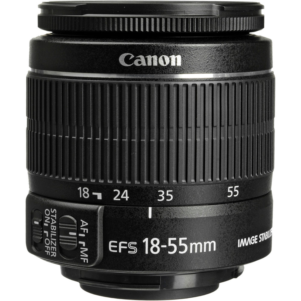 Canon EF-S 18-55mm f/3.5-5.6 IS II Autofokus-Objektiv - 7-teiliges Zubehörpaket