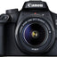 Canon EOS 3000D / T100 DSLR with 18-55mm III Lens + 64GB + Flash + Tripod Bundle