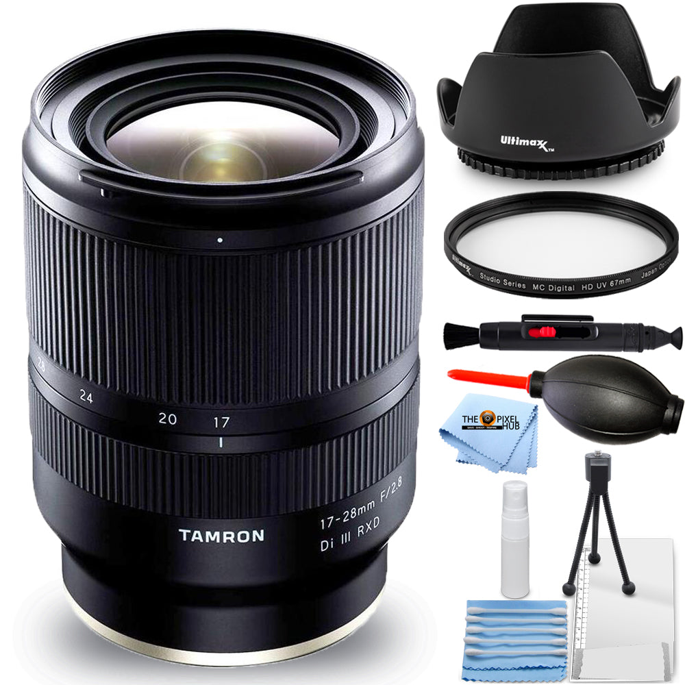 Tamron 17-28mm f/2.8 Di III RXD Lens for Sony E - 7PC Accessory Bundle