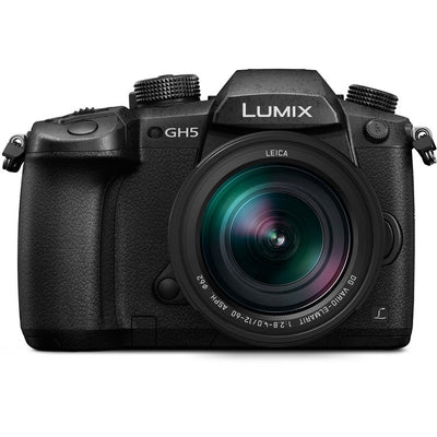 Panasonic Lumix GH5 spiegellose Kamera mit 12-60-mm-Objektiv – DC-GH5LK