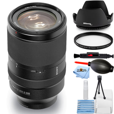 Sony FE 70-300mm f/4.5-5.6 G OSS Lens SEL70300G - Essential UV Filter Bundle