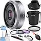 Sony E 16mm f/2.8 Lens SEL16F28 - 10PC Accessory Bundle Sony