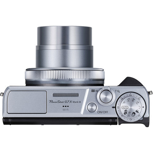 Canon PowerShot G7 X Mark III Digitalkamera (Silber) - 3638C001