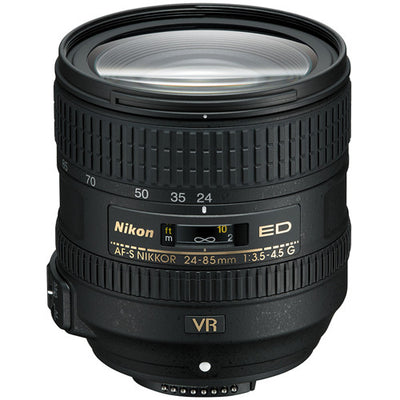 Nikon AF-S NIKKOR 24–85 mm 1:3,5–4,5G ED VR-Objektiv – GEBRAUCHT