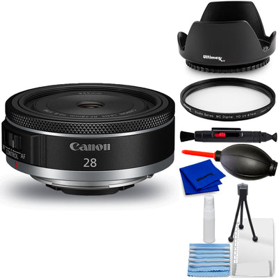 Canon RF 28mm f/2.8 STM Objektiv (Canon RF) 6128C002 - 7-teiliges Zubehörpaket