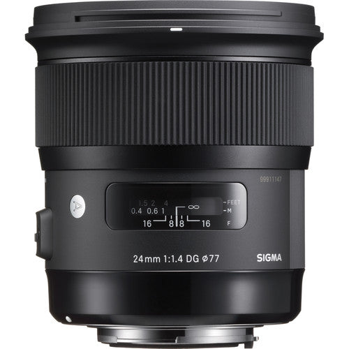 Sigma 24mm f/1.4 DG HSM Art Lens for Nikon F - 401306