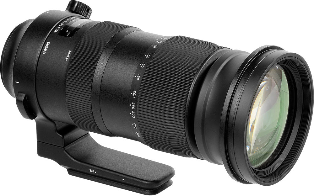 Sigma 60–600 mm f/4,5–6,3 DG OS HSM Sportobjektiv für Canon EF + Beutelpaket