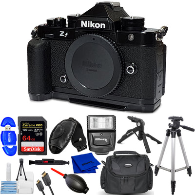 Nikon Zf Mirrorless Camera 1761 - 12PC Accessory Bundle