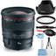 Canon EF 24mm f/1.4L II USM Autofokus-Objektiv 2750B002 - 7-teiliges Zubehörpaket