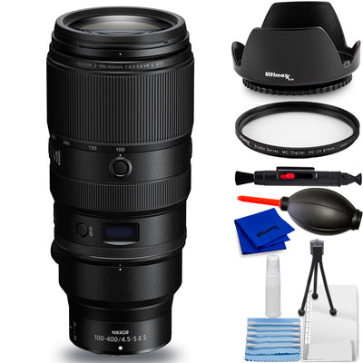 Nikon NIKKOR Z 100–400 mm 1:4,5–5,6 VR S-Objektiv 20106 – 7-teiliges Zubehörpaket