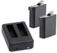 Generic GoPro HERO4 Dual Battery Charger and 2x HERO4 Batteries Bundle Generic