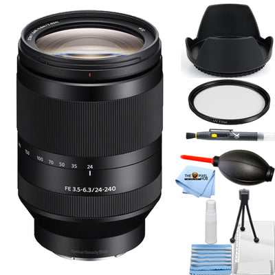 Sony FE 24–240 mm f/3,5–6,3 OSS-Objektiv SEL24240 – Essential UV-Filterpaket