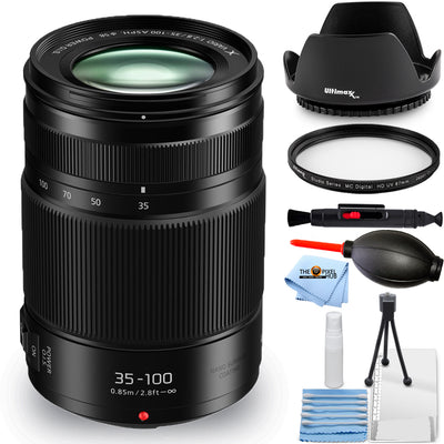 Panasonic Lumix GX Vario 35–100 mm f/2,8 II POWER OIS-Objektiv – UV-Filterpaket