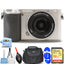 Sony Alpha a6400 spiegellose Digitalkamera mit 16-50-mm-Objektiv – 7-teiliges Zubehörset