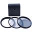 ONN 58 mm UV- und CPL-Filter + 52 mm auf 58 mm Step-Up-Ring + Linsenreinigungsstift
