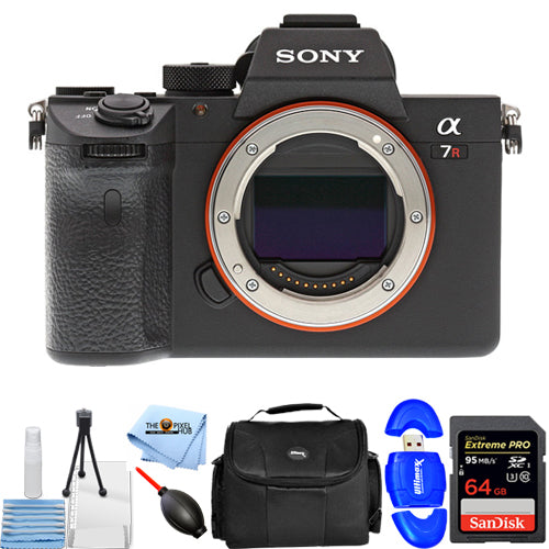 Sony Alpha a7R III Mirrorless Digital Camera (Body) 64GB + Gadget Bag Bundle