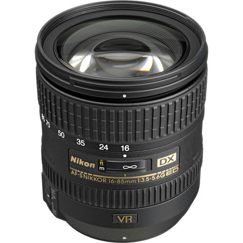 Nikon AF-S DX NIKKOR 16–85 mm 1:3,5–5,6G ED VR-Objektiv – 2178