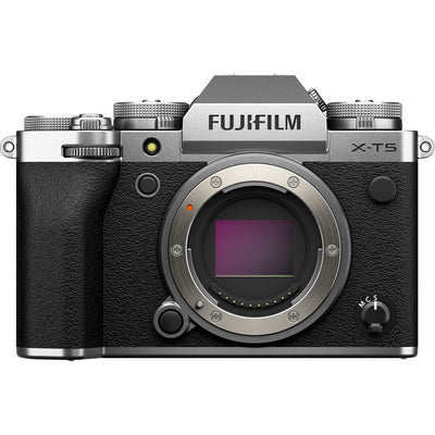 FUJIFILM X-T5 spiegellose Kamera (Gehäuse, Silber) 16782337 - KIT BOX