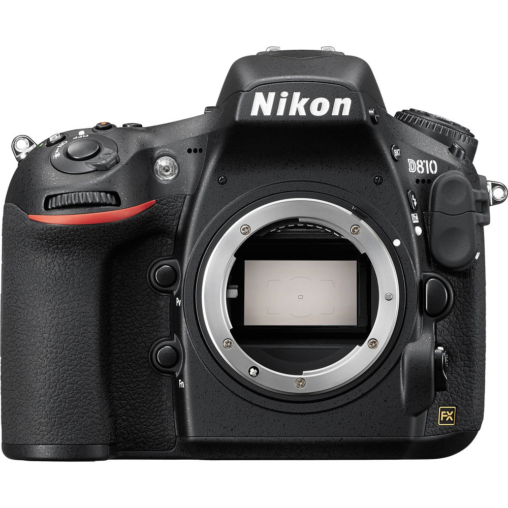 Nikon D810 Digital SLR Camera Body 36.3MP FX-Format CMOS Sensor - 1542