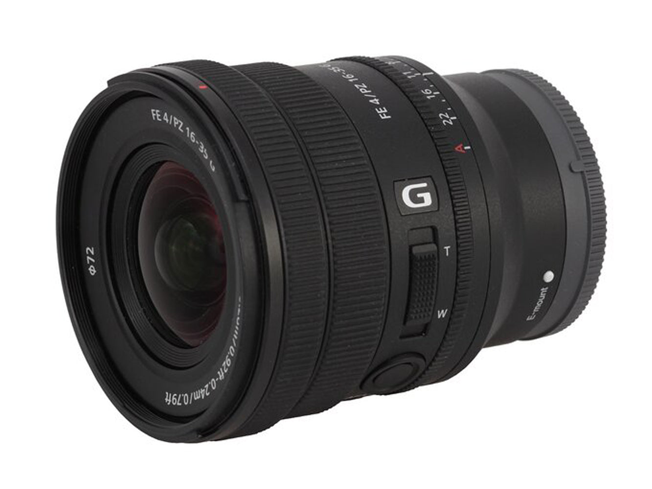 Sony FE PZ 16–35 mm f/4 G-Objektiv SELP1635G – 7-teiliges Zubehörpaket