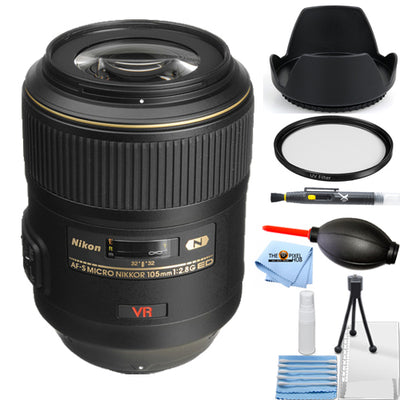 Nikon AF-S VR Micro-NIKKOR 105 mm 1:2,8G IF-ED-Objektiv 2160 – UV-Filterpaket