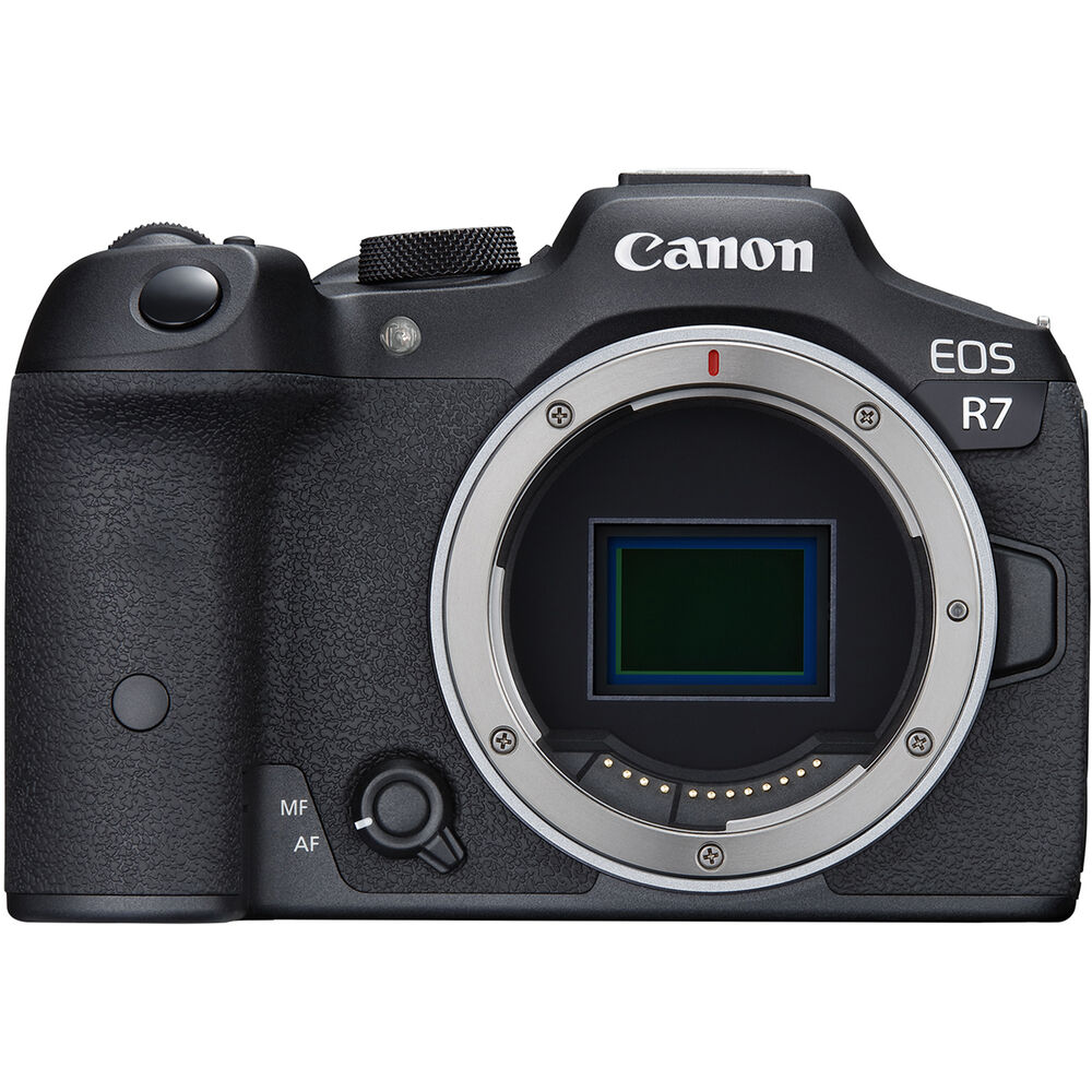 Canon EOS R7 spiegellose Kamera 5137C002 – 7-teiliges Zubehörpaket