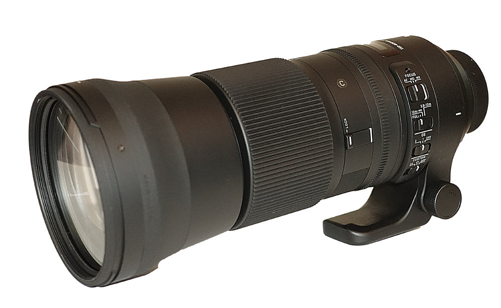 Sigma 150–600 mm f/5–6,3 DG OS HSM Contemporary-Objektiv Nikon F – 7-teiliges Zubehörset