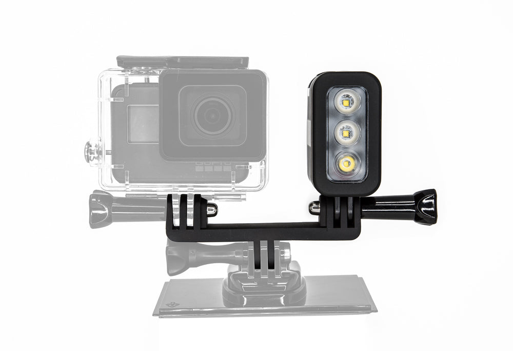 Unterwasser Wasserdicht Tauchen Schnorchel Schwimmen LED Licht für GoPro HERO9 8 7 6 5 4 3