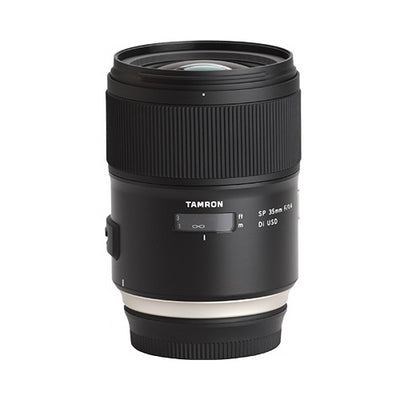 Tamron SP 35 mm f/1.4 Di USD-Objektiv für Nikon F + UV-Filter + Gegenlichtblende im Paket