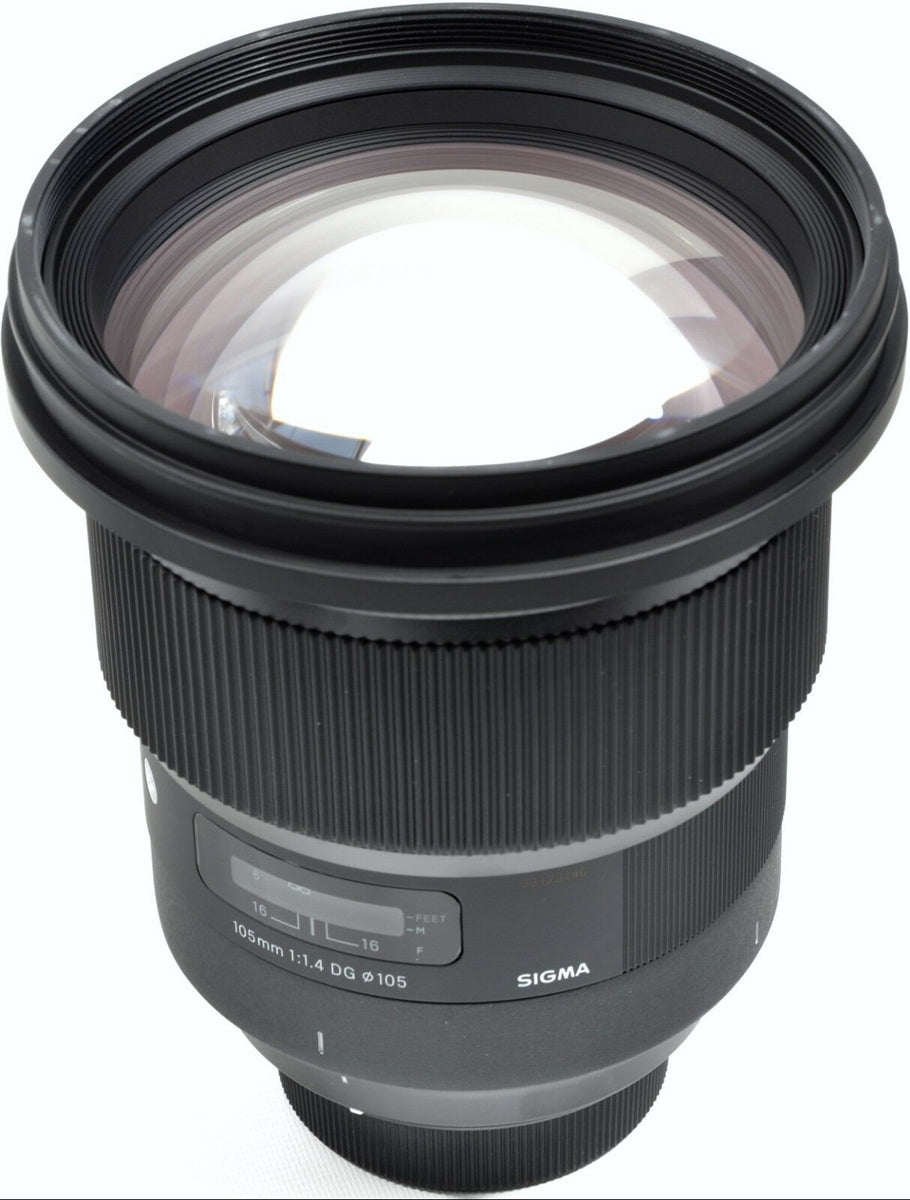 Sigma 105mm f/1.4 DG HSM Art Objektiv für Nikon F 259955 PRO BUNDLE