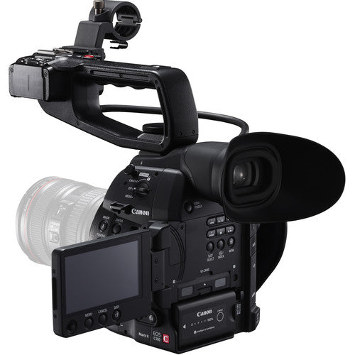 Canon EOS C100 Mark II Cinema EOS-Kamera mit Dual Pixel CMOS AF (nur Gehäuse)