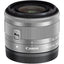 Canon EF-M 15-45mm f/3.5-6.3 IS STM Lens (Silver) 0597C002 - 7PC Accessory Kit