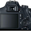 Canon EOS Rebel T100/4000D DSLR-Kamera mit 18-55 mm DC III-Objektiv + 64 GB-Paket