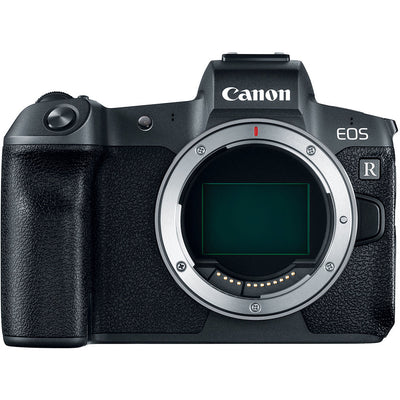 Canon EOS R spiegellose Digitalkamera (nur Gehäuse) – 10-teiliges Zubehörpaket