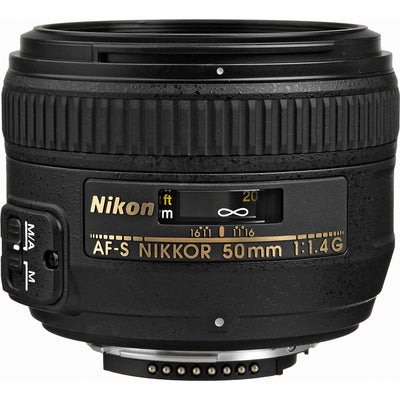 Nikon AF-S NIKKOR 50mm f/1.4G Objektiv 2180 - 7-teiliges Zubehörpaket