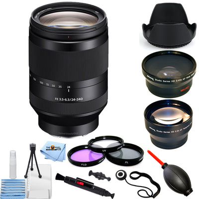 Sony FE 24-240mm f/3.5-6.3 OSS Lens SEL24240 - Telephoto and Wide Angle Lenses