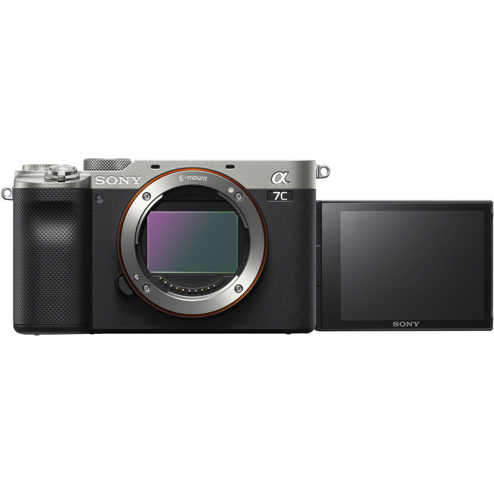 Sony Alpha a7C Mirrorless Digital Camera (Body Only, Silver) - ILCE7C/S