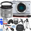 Canon EOS M200 spiegellose Kamera mit 15-45 mm (weiß) + 64 GB + Blitzlicht-Paket