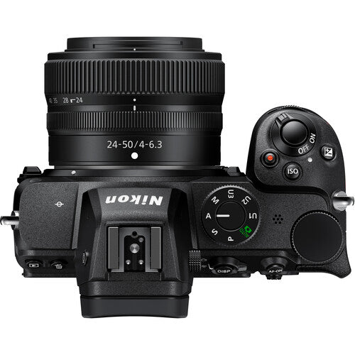 Nikon Z 5 spiegellose Digitalkamera mit 24-50-mm-Objektiv + 64 GB + LED-Lichtpaket