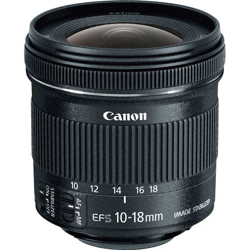 Canon EF-S 10-18mm f/4.5-5.6 IS STM Lens - 9519B002